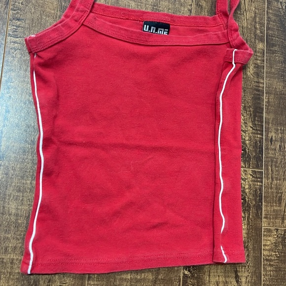 Hot Red Crop Top size M - Picture 2 of 4